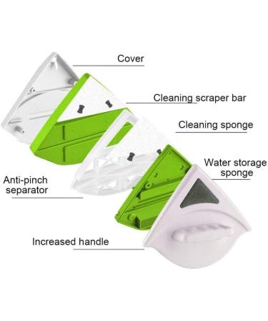 Window Cleaning Tools Window Cleaner Double-Sided Magnetic Glass Wiper Cleaner Cleaning Tools for 20-30mm Thickness Double Hollow Window Sliding Door Shower Screen Mirrors - Buy Online on GoSupps.com