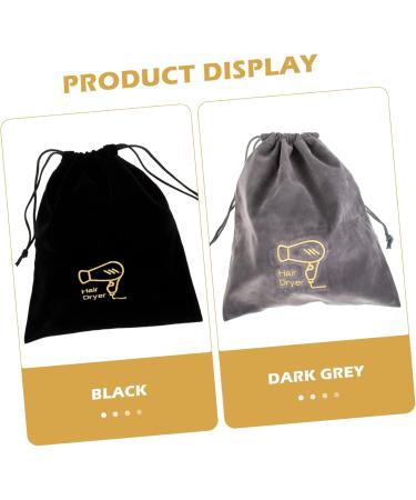 DRESSOOS 4 Pcs Hair Dryer Bag Portable Blow Dryer Hair Dryer Travel Bag Hair Dryer Drawstring Bags Flannel - Buy Online on GoSupps.com