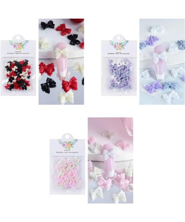 50pcs Mixed Color Resin Nail Embellishments Create Unique Designs Flat Back 3D Nails Art Decoration For Women Accessories For Nails - Buy Online on GoSupps.com