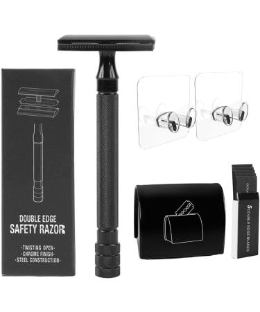 Yiida Butterfly Double Open Edge Razor | Long Handle & Holder | Easy to Use for Men & Women | International Shipping Available - Buy Online on GoSupps.com