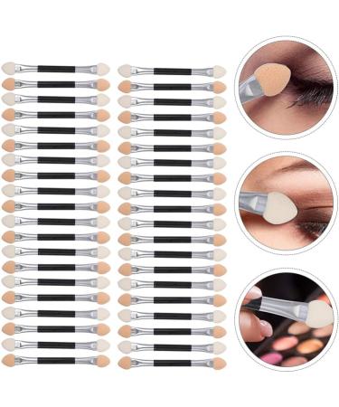 EXCEART Dual End Eyeshadow Brush Double- ended Aluminum Tube Latex Eye Shadow Stick Eye Shadow Brush Sponge Applicator Disposable Eye Shadow Brush Portable Eye Detail Brush 40 Pcs Eye Makeup - Buy Online on GoSupps.com