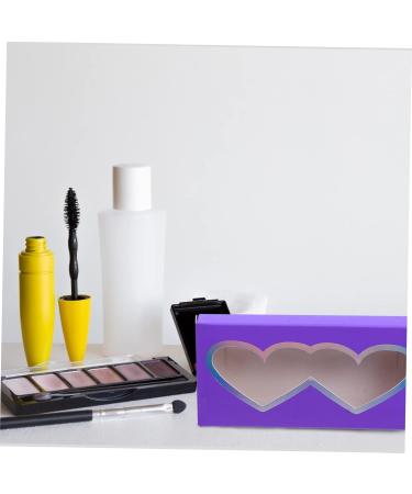 CANIGHT 10pi ces Bo te De Rangement Papier Pour Faux tui L ger Avec Fen tre Transparente Pour tablissement De Maquillage Et Organisation Des Faux - Buy Online on GoSupps.com