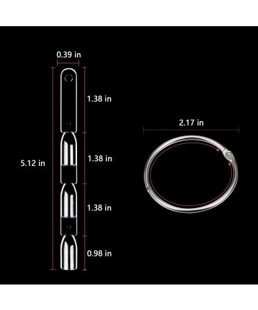 Laza 100 PCs 3-in-1 Clear Nail Swatch Sticks | Stiletto Nail Art Polish Color Display & Sample Tips | Transparent Fan Shaped Design for Perfect Nail Displays - Buy Online on GoSupps.com
