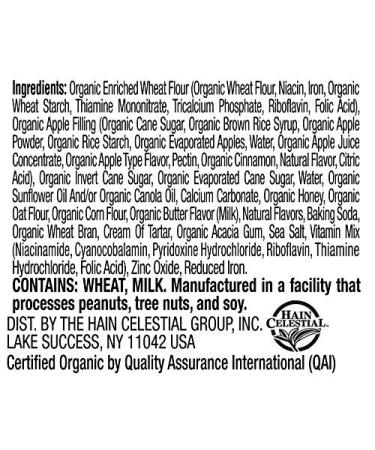 Earth's Best Sunny Days Apple Snack Bars - 8 Pack (0.67 oz Each) | Healthy Treats - Buy Online on GoSupps.com