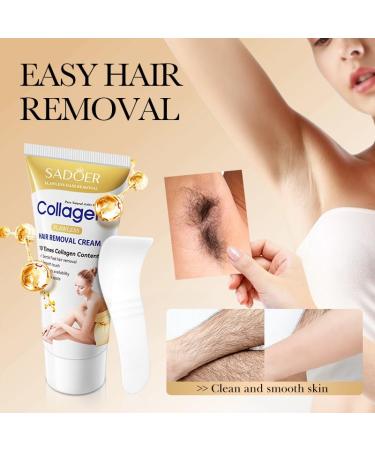 Hair Removal Cream for Women | Sensitive Skin-Friendly Fast & Moisturizing Painless Depilatory Solution - Buy Online on GoSupps.com