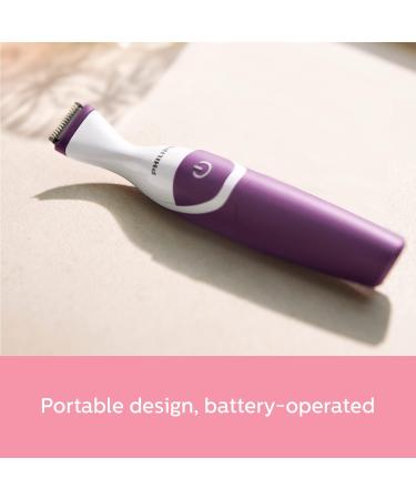 Philips BRT383/15 BikiniGenie Trimmer Purple Purple 1 Count ( Pack of 1) - Buy Online on GoSupps.com