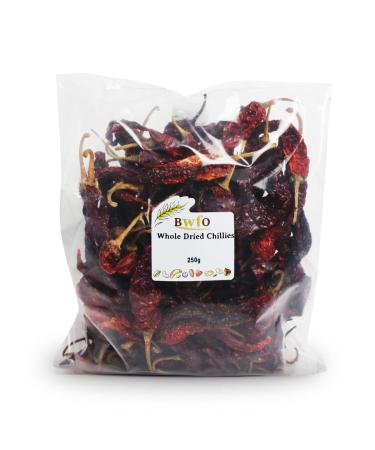 Whole Dried Chillies 250g (BWFO)
