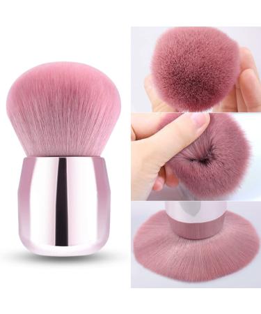 RUNGANG Fluffy Nail Dust Brush for Acrylic Nails & Makeup - Pink - Buy Online on GoSupps.com