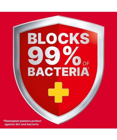 Elastoplast Water Resistant 40 Plasters | Durable Protection for Cuts & Scrapes | Fast International Shipping - Buy Online on GoSupps.com