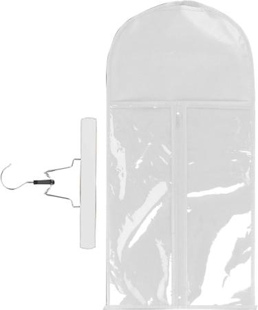 Hair Extension Bag - Home Wig Hair Extension Storage Bag with Hanger Lightweight Bag Breathable Real Hair Wig Container for Living Room Hairdressing Salon White - Buy Online on GoSupps.com