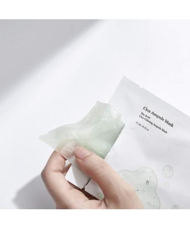 celimax The Real Cica Calming Ampoule Mask | with Centella Asiatica & Madecassoside Korean Face Sheet Mask for Skincare Hydrating Wrinkle & Fine Lines 27ml (5EA) - Buy Online on GoSupps.com