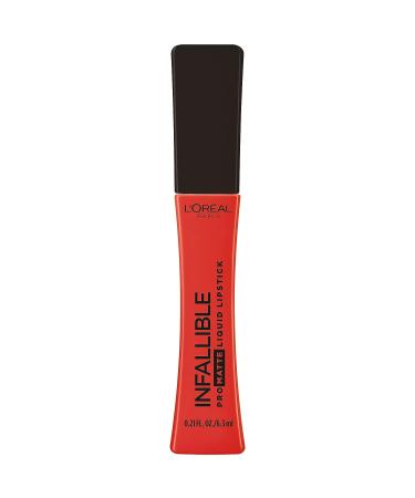 L'Oreal Paris Infallible Pro Matte Liquid Lipstick - Ma Cherie, 0.21 Fl Oz - Long-Lasting Matte Color - 16HR Wear - Full Coverage Liquid Lipstick - Buy Online on GoSupps.com