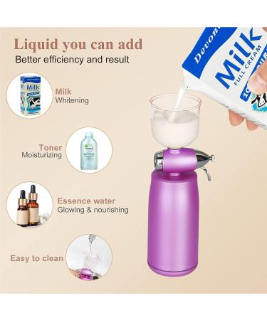 FacieFancy Nano Facial Mister - Strong Fine Mist - Adjustable Flow - Portable Mini Sprayer - Purple - Buy Online on GoSupps.com