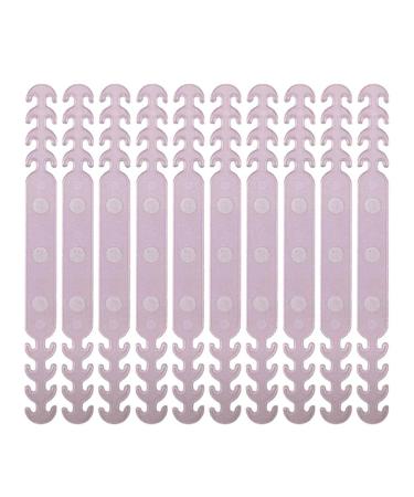 Holder Adjustable Anti-Slip Ear Grips Extension Hook Buckle Mask Accessories-USA 10PCS Pink