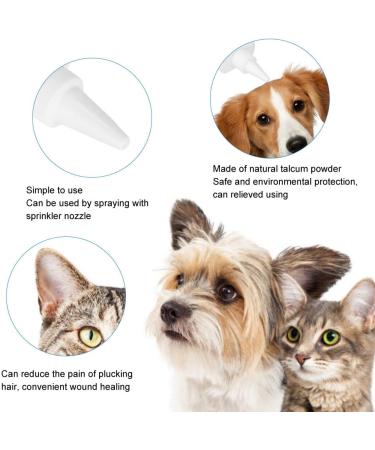 Natural Pet Pluck Powder | Safe Ear Cleaner for Dogs & Cats | Professional Household Hearing Care - Buy Online on GoSupps.com