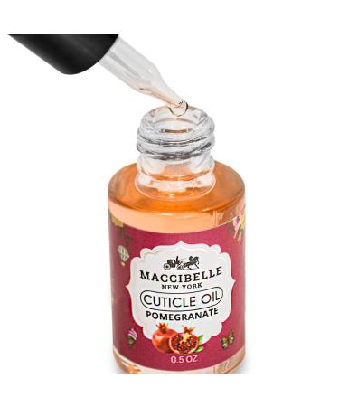 Maccibelle Pomegranate & Fig Cuticle Oil 0.5 oz - Hydrates and Heals Dry, Cracked Cuticles - Buy Online on GoSupps.com