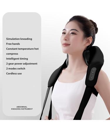 Electric Neck & Shoulder Massage Device - Deep Tissue Pain Relief & Heat | Perfect Gift for Mom Dad Men & Women - Buy Online on GoSupps.com