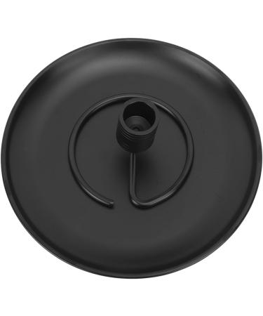 Moxa Coil Holder - Safe & Stable Compact Moxa Collector with Round Stainless Steel Base (BLACK) for Home Use | International Shipping Available - Buy Online on GoSupps.com