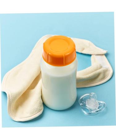 Vaguelly Breastmilk Bottles Cap 20 Pcs Baby Bottle Seal Cap Water Bottle Travel Food Grade Pp Water Proof Leak Proof Lids Orangex2pcs 4.3x4.3x1.5cmx2pcs - Buy Online on GoSupps.com