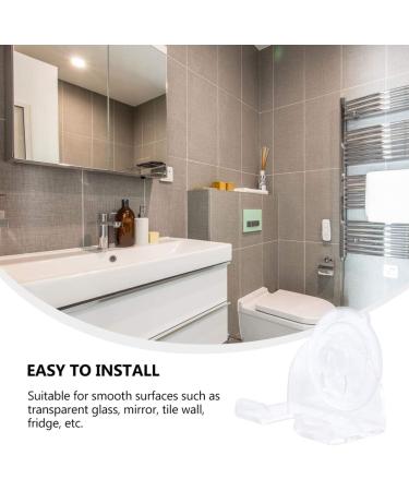 Alipis 4-Piece Razor Holder Hook Set with Suction Cups | Durable Shower Towel & Razor Stand for Men - Buy Online on GoSupps.com