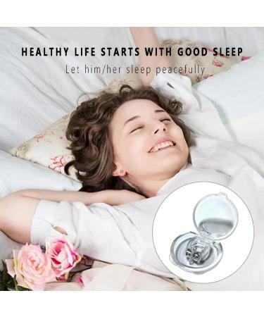 DAPIN Anti Snoring Nose Clip 12-Pack - Silicone Magnetic Snore Stopper for Quiet Sleep - Buy Online on GoSupps.com