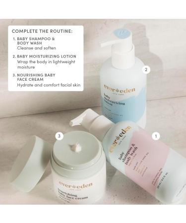 Evereden Baby Skincare Set | Lip Balm, Face Cream & Eczema Treatment - FSA Eligible | Clean and Natural Baby Care, Non-Toxic Moisturizing Cream | Fragrance-Free Care for Babies - Buy Online on GoSupps.com