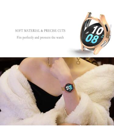 OHPROCS Soft TPU Case & Screen Protector for Samsung Galaxy Watch 5 & 4 - 40mm 44mm Full Protective Bumper, 9-Pack Bands Accessories - Buy Online on GoSupps.com