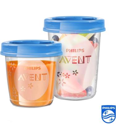 Philips Avent Reusable Food Cup SCF721/20 | International Shipping | Eco-Friendly Baby Storage System - Buy Online on GoSupps.com
