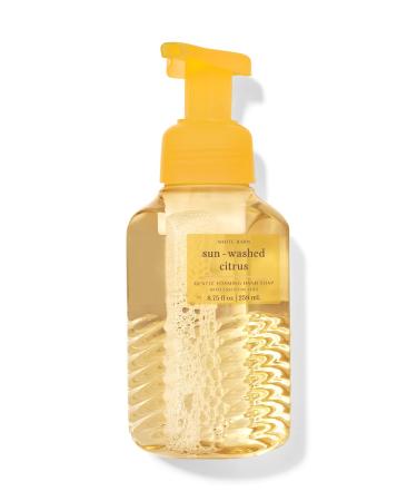 White Barn Candle Company Bath and Body Works Gentle Foaming Hand Soap - 8.75 fl oz - Many Scents! (Sun-Washed Citrus) Sun-Washed Citrus 8.75 Fl Oz (Pack of 1)