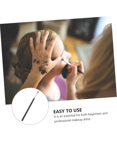 Mikinona 12pcs Angled Eyebrow Brush Makeup Brush Beauty Tool Eye Liner Brush Flat Cosmetic Bridegroom - Buy Online on GoSupps.com