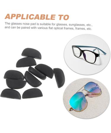 Buy Combined Glasses Pads - 10 Pairs Self-Adhesive Nose Pads for Ultimate Comfort & Protection | Opicity Pebble Gel Mirrors - Buy Online on GoSupps.com