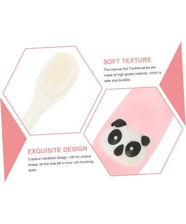 Ultechnovo 6 STK Mermaid Travel Toothbrushes for Kids | Eco-Friendly Silicone & Disposable Cleaning Brushes - Buy Online on GoSupps.com