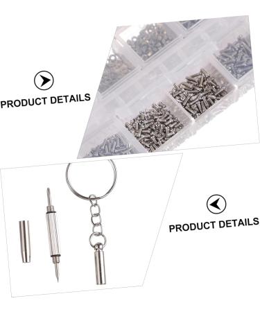 Yardwe Screw Set for Watches & Glasses - Mini Stainless Steel Fastening Tool Set for Repairs - Buy Online on GoSupps.com