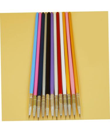 1 Set manicure exercise book nail art nail art drawing stencil nail art manicure tool nail kits nail art practice templates for beginner painted wooden eyeliner brush - Buy Online on GoSupps.com