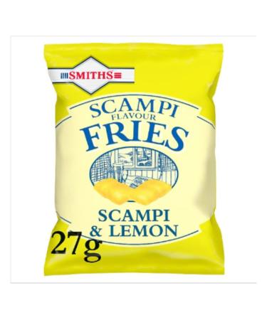 Smiths Scampi & Lemon Snacks 27g x Case of 24