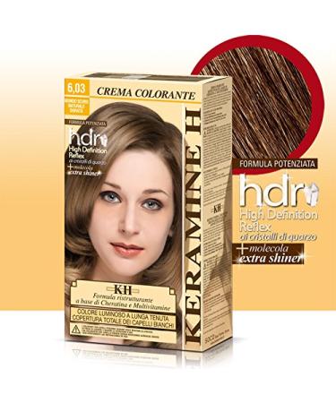 Keramine H color cream 603 dark blond natural gold