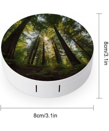 Buy Portable Contact Lens Case - Big Trees Design for Travel & Storage | International Shipping Available - Buy Online on GoSupps.com