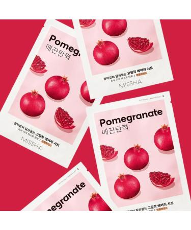 Missha Airy Fit Pomegranate Sheet Mask 19g - Buy Online on GoSupps.com