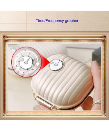 Portable Pill Organizer - Mini Travel Pill Box for Vitamins & Supplements | Cream Color - Buy Online on GoSupps.com
