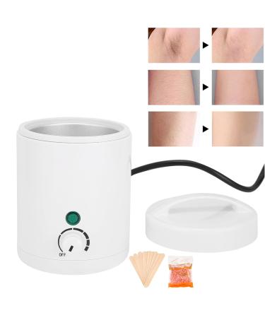 Premium Wax Set with Warmer & Rose Wax Beans - Adjustable Temperature for Hair Removal | Ideal for Eyebrows Legs Armpits & Bikini - Buy Online on GoSupps.com