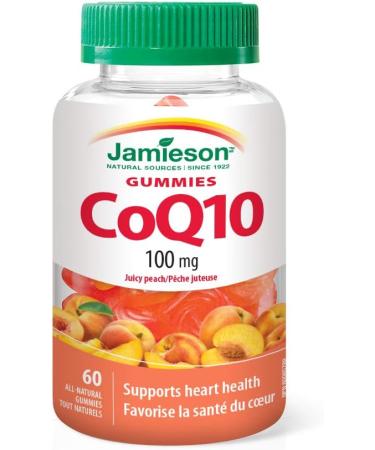 Jamieson CoQ10 100mg NEW 60 Gummies & Tumeric Gummies NEW 60 Gummies 100 mg SUPPLEMENT + SUPPLEMENT TP-0064642094490 - Buy Online on GoSupps.com
