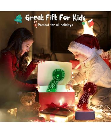 Eygerur 3D Illusion Kpop BTS Night Light 16-Color BTS Light with Remote Control and Smart Touch BTS Lamp BTS Room Decor for Girls Birthday Christmas BTS Gifts a04 - Buy Online on GoSupps.com