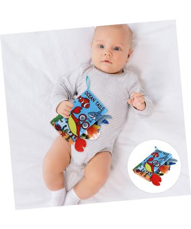 Bestonzon 2-Piece Tearproof Fabric Book Set for Babies & Toddlers - Touch & Feel Books for Newborns 0-6 Months - Buy Online on GoSupps.com