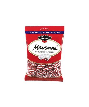 Fazer Marianne - Chocolate filled Mint Bonbons (220g) - Pack of 6