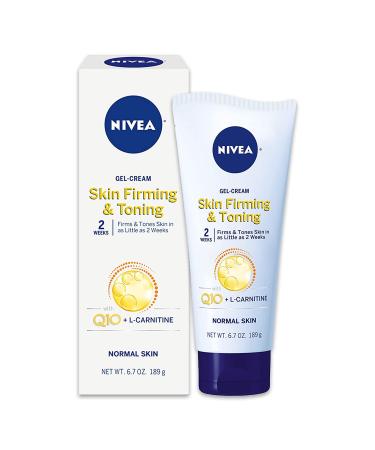 NIVEA Skin Firming & Toning Gel Cream 6.7 Oz Pack of 2