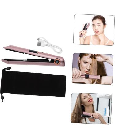 Baluue Curling Iron Travel Hair Tools Mini Curler Mini Straightener Travel Curlers Abs 21X4X3.5CM Golden - Buy Online on GoSupps.com