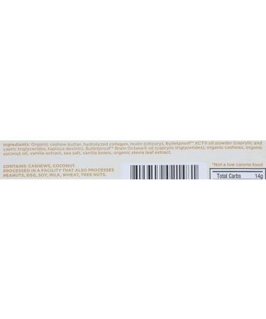 Buy Bulletproof Collagen Protein Bars - Vanilla Shortbread | 11g Protein Low Sugar Healthy Snack (1.4 Oz) - International Shipping Available - Buy Online on GoSupps.com