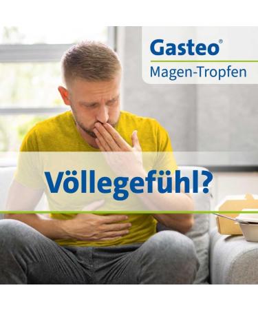 Gasteo Stomach Drops - 6 Unique Gastrointestinal Plants - 20ml for Digestive Relief - Buy Internationally - Buy Online on GoSupps.com