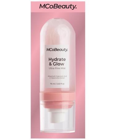 MCoBeauty Hydrate & Glow Ultra-Fine Mist | Vegan Shimmering Face & Body Spray - Cruelty Free International Shipping - Buy Online on GoSupps.com