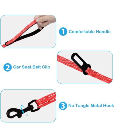 Petbonus Adjustable Cat Dishes & Leash Set - Soft Breathable Small Cat Bowls with Reflex Strips - Ideal for International Shipping - Buy Online on GoSupps.com